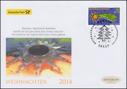 3108 Stern Von Bethlehem, Nassklebend, Schmuck-FDC Deutschland Exklusiv - Covers & Documents