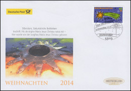 3112 Stern Von Bethlehem, Selbstklebend, Schmuck-FDC Deutschland Exklusiv - Cartas & Documentos