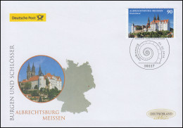 3062 Albrechtsburg Meißen, Schmuck-FDC Deutschland Exklusiv - Cartas & Documentos