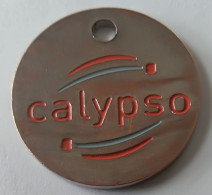 Jeton De Caddie - Calypso - Antargaz - En Métal - (1) - - Jetons De Caddies