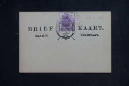 ORANGE - Carte Précurseur Avec Oblitération  - L 151129 - Oranje Vrijstaat (1868-1909)