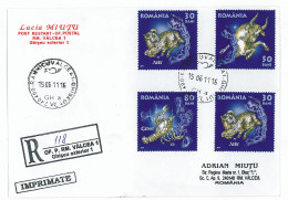 NCP 34 - 118-a ZODIAC, Romania - Registered - 2011 - Astrologie