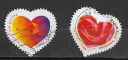 France 1999 Oblitéré Autoadhésif   N° 25 & 26   Ou   N° 3220 - 3221  -  Coeur St Valentin - Gebraucht