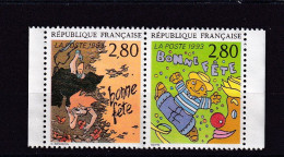 FRANCE 1993 OBLITERES : Y/T N° 2836 2837 NSG - Gebraucht