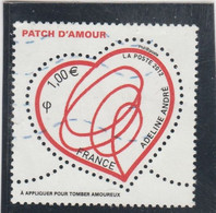 FRANCE 2012 - PATCH D AMOUR D ADELINE ANDRE OBLITERE  YT 4632 - Usati
