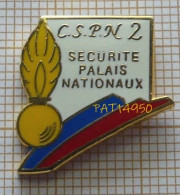 PAT14950 CSPN COMPAGNIE De SECURITE Des PALAIS NATIONAUX  GENDARMERIE NATIONALE En Version EGF - Polizei