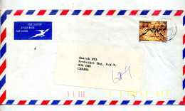 Lettre Cachet  Sur Oiseau - Botswana (1966-...)