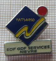 PAT14950 EDF GDF SERVICES NIEVRE Dpt 58 En Version ZAMAC - EDF GDF