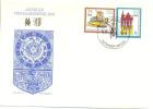 1979 Leipziger Frühjahrsmesse Mi 2403-4 / Sc 1991-2 / YT 2070-1 FDC/PDJ [ls] - Otros & Sin Clasificación