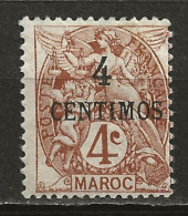 MAROC Colo:, *, N° YT 23, Ch., TB - Neufs