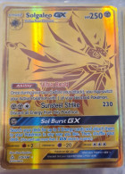 CARTA POKEMON SOLGALEO PS 250 DORATA - Sonstige & Ohne Zuordnung