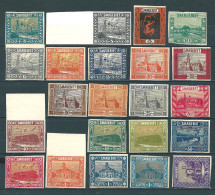 Probedrucke Saar MiNr. 84-93 P Geprüft Ney BPP  (sab33) - Unused Stamps