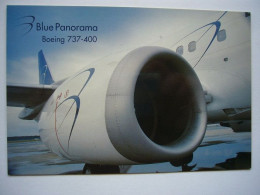 Avion / Airplane / BLUE PANORAMA AIRLINES / Boeing B737-400 / Airline Issue - 1946-....: Moderne