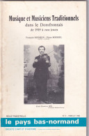 Domfront - Musique Et Musiciens Traditionnels Dans Le Domfrontais De 1919 à Nos Jours Le Pays Bas-Normand 1980 - Normandie