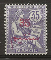 MAROC Colo:, *, N° YT 33, Ch., TB - Neufs