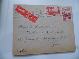 Busta Viaggiata Per La Francia Posta Aerea 1949 - Airmail