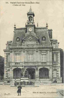 60 - Saint Just En Chaussée - L'Hotel De Ville - Animée - Monument - CPA - Voir Scans Recto-Verso - Saint Just En Chaussee