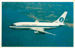 Aviation - Avions - Boeing 737 - Compagnie Aérienne Britannia Airways - Plane - CPM 14x9 Cms - Etat Froissure Visible -  - 1946-....: Moderne