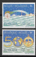 Belgique 1992.  Europa Mi 2506-07  (**) - 1992