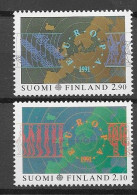 Finland 1991.  Europa Mi 1144-45  (**) - 1991