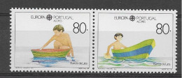 Açores 1989.  Europa Mi 402-03  (**) - 1989