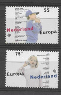 Nederland 1989.  Europa Mi 1364-65  (**) - 1989