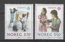 Norge 1989.  Europa Mi 1019-20  (**) - 1989