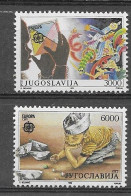 Yugoslavia 1989.  Europa Mi 2340-41  (**) - 1989