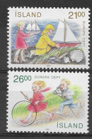 Iceland 1989.  Europa Mi 701-02  (**) - 1989