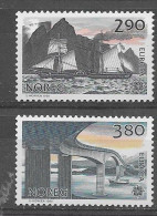 Norge 1988.  Europa Mi 996-97  (**) - 1988