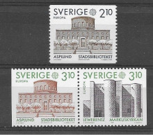 Sweden 1987.  Europa Mi 1428-30  (**) - 1987