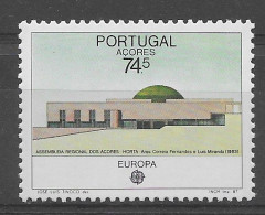 Açores 1987.  Europa Mi 383  (**) - 1987