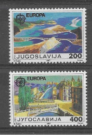 Yugoslavia 1987.  Europa Mi 2219-20  (**) - 1987