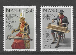 Iceland 1985.  Europa Mi 632-33  (**) - 1985