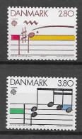 Danmark 1985.  Europa Mi 836-37  (**) - 1985