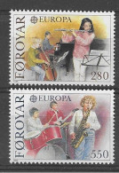 Faroe Islands 1985.  Europa Mi 116-17  (**) - 1985