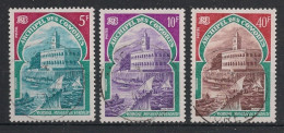 COMORES - 1970 - N°YT. 60 à 62 - Mosquée Du Vendredi - Oblitéré / Used - Gebraucht