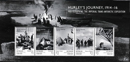 Australian Antarctic Territory 2016 Hurley's Journey Sc ? Mint Never Hinged Sheet - Unused Stamps