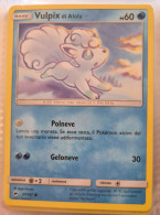 CARTA POKEMON VULPIX DI ALOLA PS 60 - Altri & Non Classificati