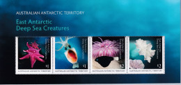 Australian Antarctic Territory 2017 Deep Sea Creatures M/S MNH ** - Neufs