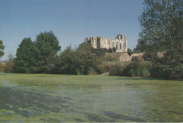 MAILLEZAIS . - "Venise Vendéenne" - Promenades En Barques Au Pied De L'Abbaye. Cliché RARE - Maillezais