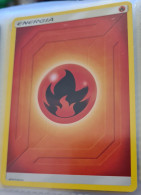 CARTA POKEMON ENERGIA FUOCO - Altri & Non Classificati