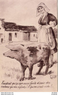 ILLUSTRATEUR GRIFF  Faudrait Qu'ça Soye Aussi Facile D'avoir Des Cochons  ...............Gauloiseries Normandes - Griff