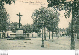 D82  VALENCE D'AGEN  Le Calvaire Allée Du Quatre Septembre - Valence