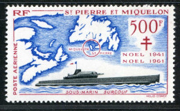 REF 086 > SAINT PIERRE Et MIQUELON < PA N° 28 * * Neuf Luxe Voir Dos - MNH * * < SPM Poste Aérienne - France Libre - Unused Stamps