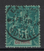 Guyane - French Guiana - Yvert 33 Oblitéré  CAYENNE - Scott#35 - Gebraucht