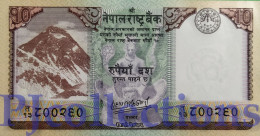 NEPAL 10 RUPEES 2020 PICK 77 UNC - Népal