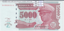 BILLETE ZAIRE 5.000 NOUVEAUX ZAIRES 1995 P-69a SIN CIRCULAR - Autres - Afrique