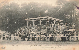 Dinard * Les Tribunes Du Champ De Courses , Hippisme Hippique Chevaux + CACHET Armée Belge Dépôt De Convalescents - Dinard