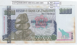 BILLETE ZIMBABWE 1.000 DOLARES 2003 P-12a SIN CIRCULAR - Autres - Afrique